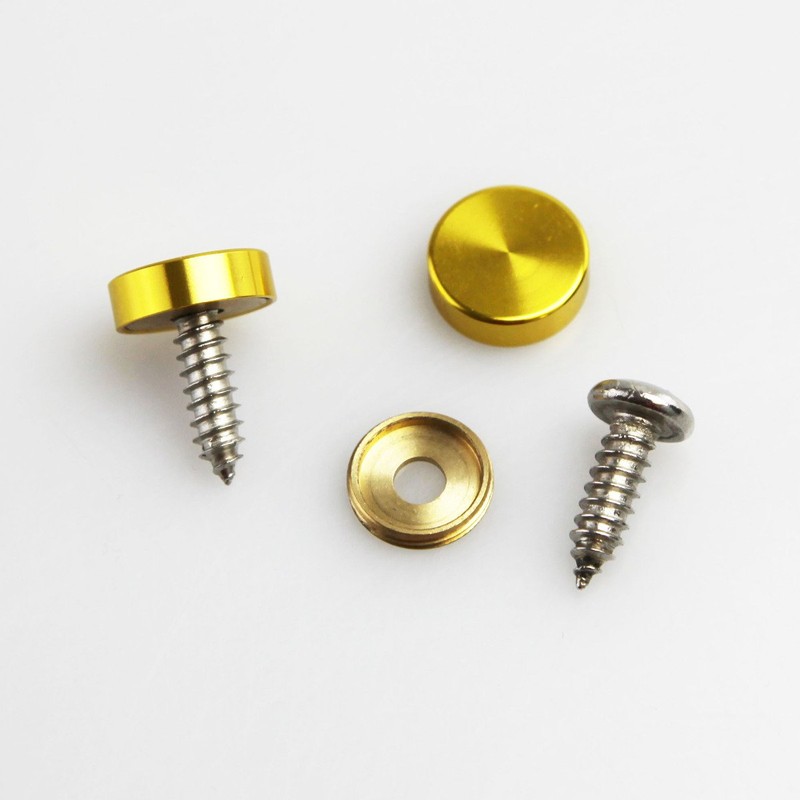 Electric-Plating Color Mirror Polished T304 Stainless Steel License Plate Frame