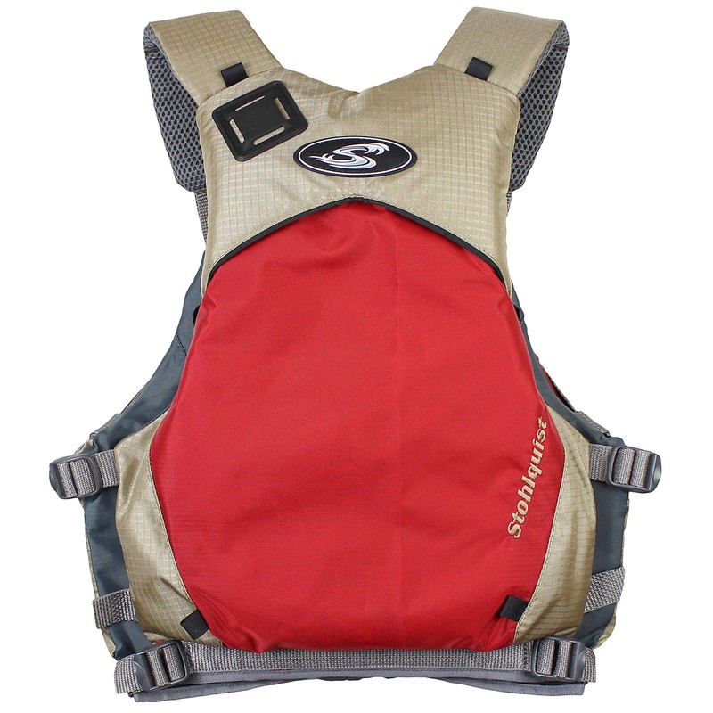 Stohlquist Men's Drifter Lifejacket (PFD)-DeepRed-S/M