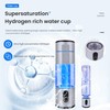 Alkadrops Portable Hydrogen Rich Water Maker Bottle 5000PPB Concentration PEM
