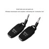 Wireless Guitar System Multifunctional Rechargeable Bass Transmitter Receiver for Violin