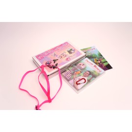 Parrot Wizard Bird Harness Set (Large, Pink)
