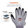 Ergodyne ProFlex 7501 Coated Waterproof Winter Work Gloves, Sandy Nitrile