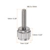 sourcing map 10pcs Vernier Calipers Locking Screws M2.5x10mm Round Flat