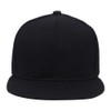 Boolavard Classic Snapback Hat Hip Hop Style Flat Peak Plain