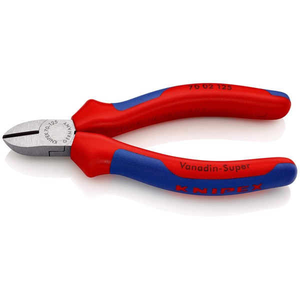 Knipex 70 02 125 Diagonal Cutter 4,92" with soft handle