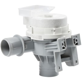 Upgraded AHA75673404 (OEM) Washer Drain Pump Assembly Compatible with LG Washer Pump WT7800CV,WT7100CW,WT7060CW,WT7300CV,WT7800CW,etc,Replaces AP6978814,PS12748410,EAP12748410,4961807. 2 Year QA