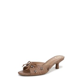 Sam And Libby Women's Ollie Fleur Heeled Sandal, Ash Brown, 6
