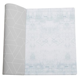 LITTLE Bot Ofie mat, Baby Play mat (Oracle + Zen line, Large)