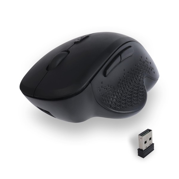 Vertical Wireless Mouse, Bluetooth + 2.4 GHz Radio, Dual Mode