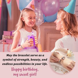 POWWA 9 Year Old Girl Birthday Gift Ideas, Birthday Gifts for 9 Year Old Girl, Jewelry for 9 Year Old Girls, 9 Year Old Girl Gifts, Girls Jewelry Gifts for Girls Age 9-12