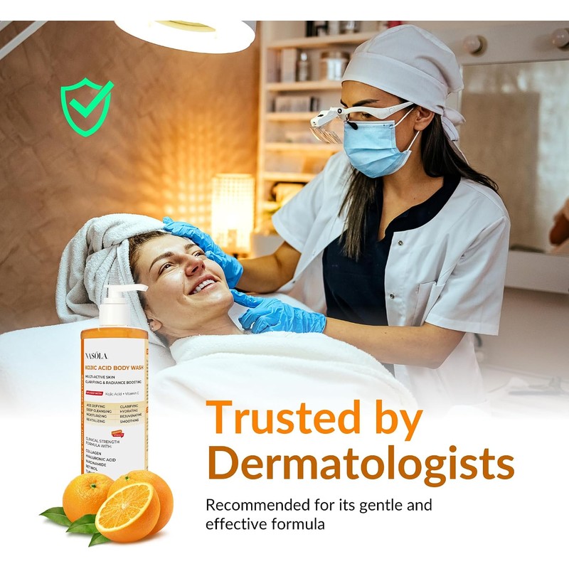 Nasola Kojic Acid Body Wash + Turmeric Vitamin C