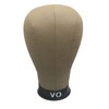 VO Canvas Cork Wig Head Block for Creative Wig Styling