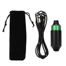 Professional DC Interface Electric Tattoo Pen Machine Strong Motor Tattoo Artists ToolGreen