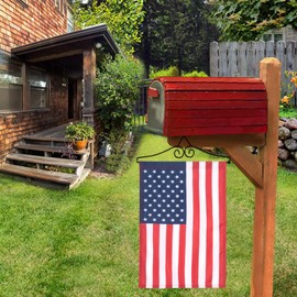 NQ Garden Flag Wall Hanger Indoor and Outdoor, Garden Flag Holder, Banner Hanger for Decoration Ideal for Flag with Width Smaller Than 13" (1 Pack)