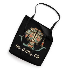 Sand City California Thunderbird NW Native American Tote Bag