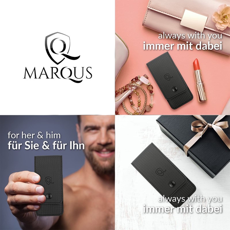 marQus Manicure Set 4-Piece Travel Set with File from Solingen