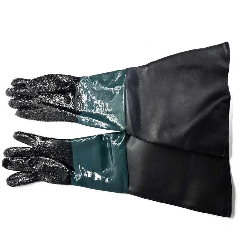 Peakloong Blast Rubber Gloves for Sandblasting Sandblaster Sand Blast Cabinet