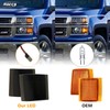 4PCS LED Side Marker Fender Lights for 1994-1998 Chevy C/K