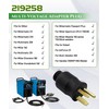 219258 Multi-Voltage Power Adapter Plug Fits For Miller Hobart Welder,230