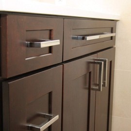 (10 Pack, CC: 10 Inch) Swiss Kelly Hardware Hollow Stainless Steel Kitchen Cabinet Handles Drawer Pulls Dresser