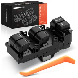A-Premium Master Power Window Switch Compatible with Honda CR-V CRV 2015 2016, Front Left Driver Side