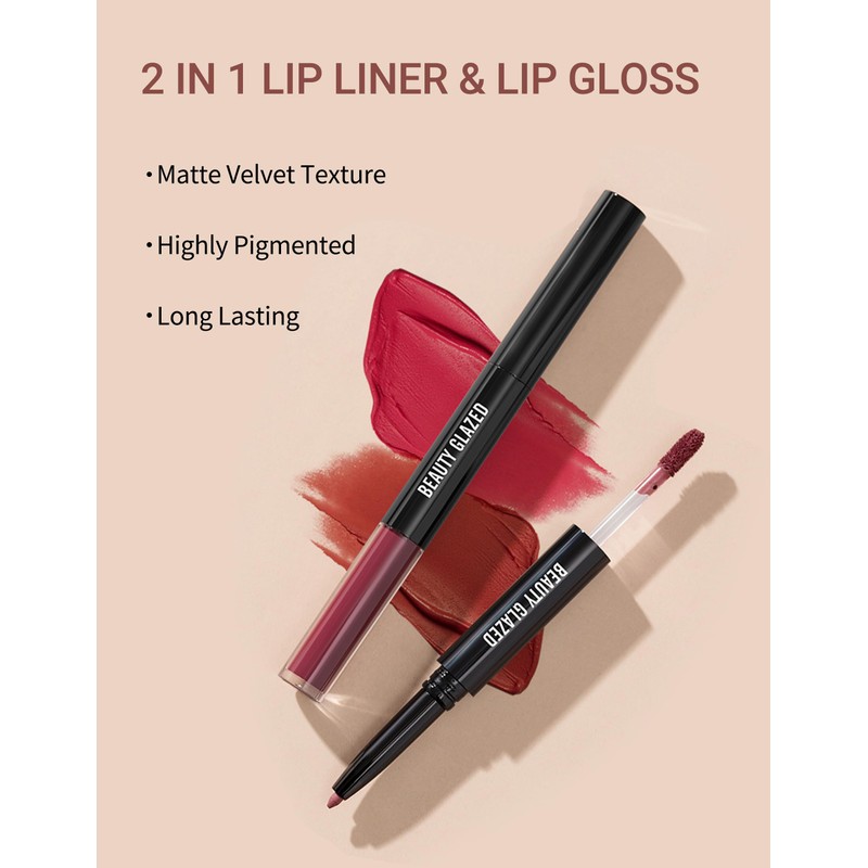 Erinde Matte Lipstick & Lip Liner