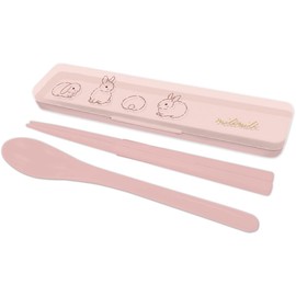 Antibacterial Chopsticks & Spoon Set, Cutlery Set, Millimillimeter Rabbit 3