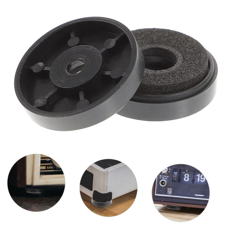 Tofficu 10pcs Speaker Isolation Feet Pads for Turntable and Audio