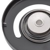 Stove Thermometer, Accurate Measurement Magnetic Fireplace Thermometer Aluminum Alloy Dial