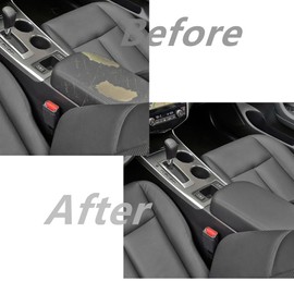 GXARTS Car Center Console Armrest Lid Replacement Leather Cover Armrest Pad Black Waterproof Compatible with Nissan Altima 2013 2014 2015 2016 2017 2018 (Leather Part Only)