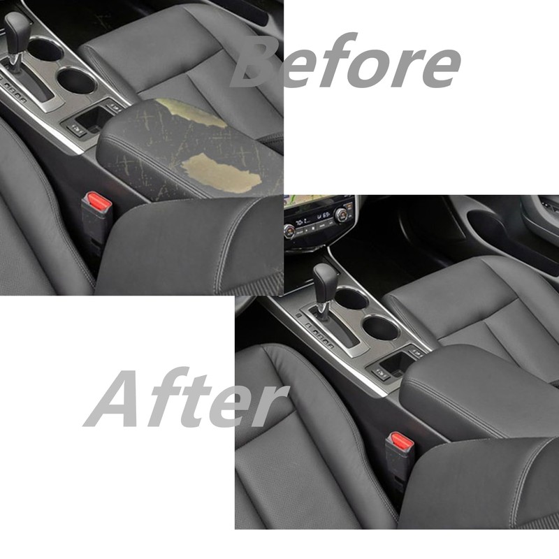 GXARTS Car Center Console Armrest Lid Replacement Leather Cover Armrest