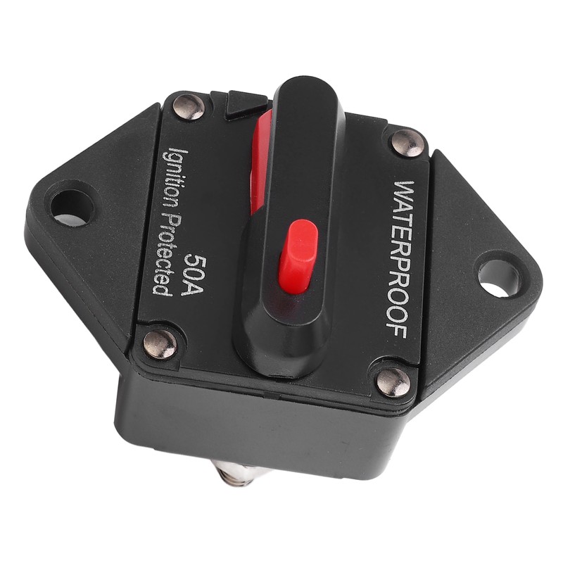 DC 32V Circuit Breaker with Switch Manual Reset Waterproof for