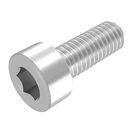 SECCARO 20 x M5 x 14mm Stainless Steel V2A VA A2 Cylinder Screws DIN 912 / ISO 4762 Hex Socket Full Thread