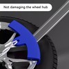 Alieemo 5PCS Car Tire Changing Rim Protector, 15cm Wheel Changing