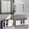 VIDETOL 10 Pack Security Cam Lock, 30mm Cabinet Locks with