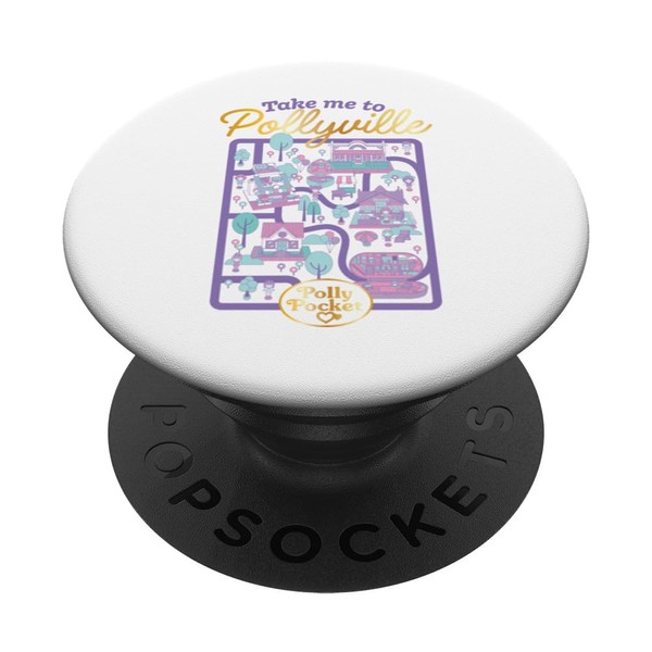 Polly Pocket Take Me To Pollyville Dollhouse PopSockets with Interchangeable