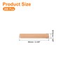 QUARKZMAN Pack of 200 3/8" x 2-3/8" Wooden Dowels, Wooden