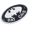 AB Tools Bat Cave Cast Iron Sign Plaque Door Wall