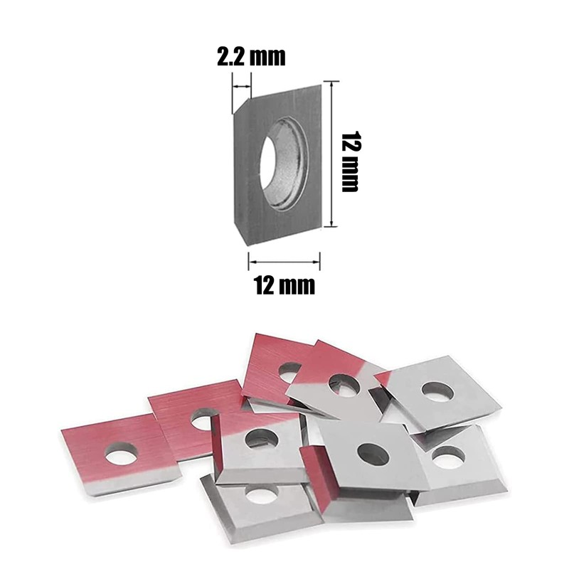AKYLIN Indexable Cutting Inserts, 12 x 12 x 2.2 mm,