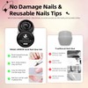 MAGIC ARMOR Soild Nail Glue Gel,30g Soild Nail Glue for