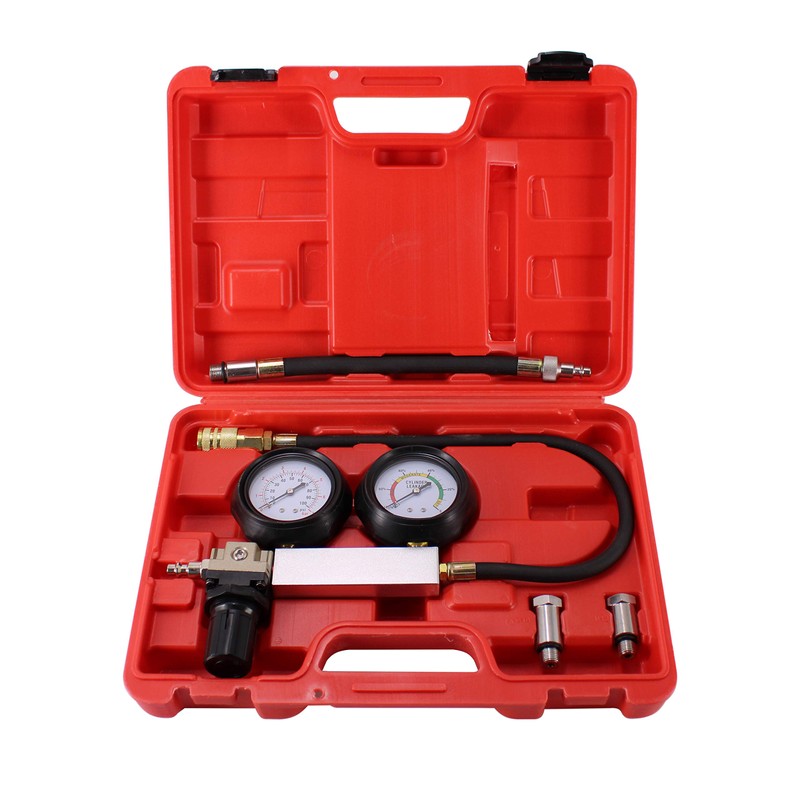 HFS(R) Cylinder Leak Detector,Engine Compression Diagnosis Test Kit,Cylinder Leakage Leakdown