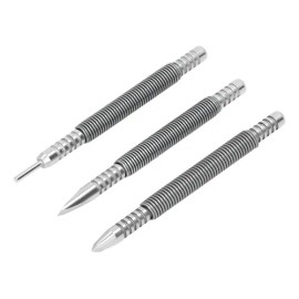 Spring Nail Punch 3 Pcs Carbon Steel Loaded Design 3500psi