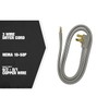 Woods 우즈 90168809 50암페어 3와이어 레인지 전원 6피트; 노란색 코드;