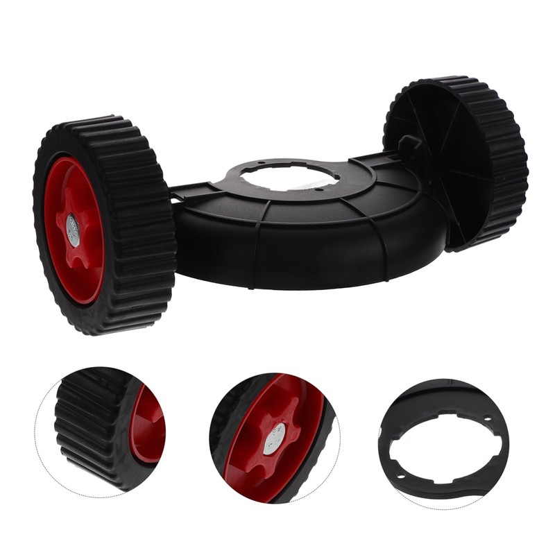 Levemolo 1set Lawn Mower Support Wheel Replacement Caster for Garden