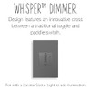 Legrand Adorne Whisper Tru-Universal Dimmer Switch, 700W (Incandescent, Halogen, MLV,
