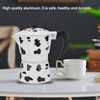 Aluminium Coffee Pot - Coffee Maker - Milk Cow Color