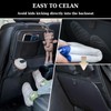 Coverado Backseat Car Organizer, Nappa Leather Car Seat Organizer with