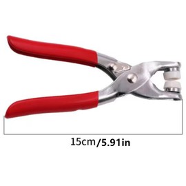 DKJEkdje Safety Eye Tool for Crocheting 5-30mm Snapper Pliers Auxiliary Tool for Attaching Doll Eyes Noses Stuffed Animal DIY Craft Supplies