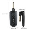 double W3 Portable UHF Wireless Guitar Transmitter and Receiver Set