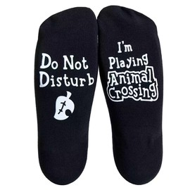 Udobuy Animal Crossing Socks Funny Socks Gift for Family Friend.Men Women Socks,Novelty Gifts for Dad,Papa Socks,Father's Day gift,Gift for Dad